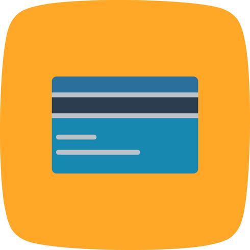 Icona della carta di credito di vettore
