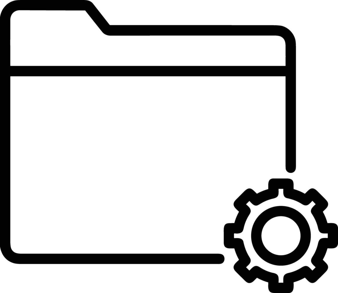 Conservazione dati icona simbolo Immagine per Banca dati illustrazione vettore