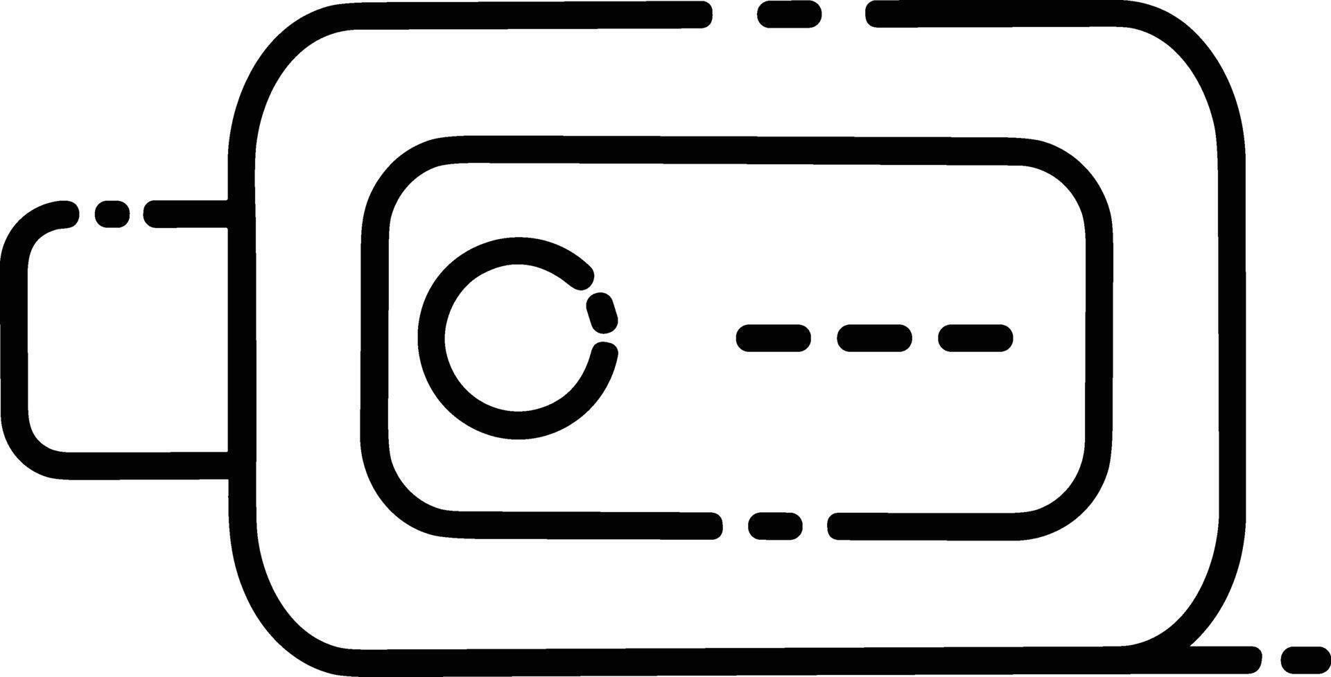 Conservazione dati icona simbolo Immagine per Banca dati illustrazione vettore