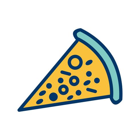 Icona della pizza vettoriale
