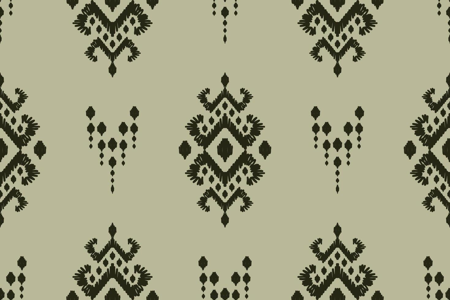 ikat tribale indiano senza soluzione di continuità modello. etnico azteco tessuto tappeto mandala ornamento nativo boho gallone tessile.geometrico africano americano orientale tradizionale illustrazioni. ricamo stile. vettore