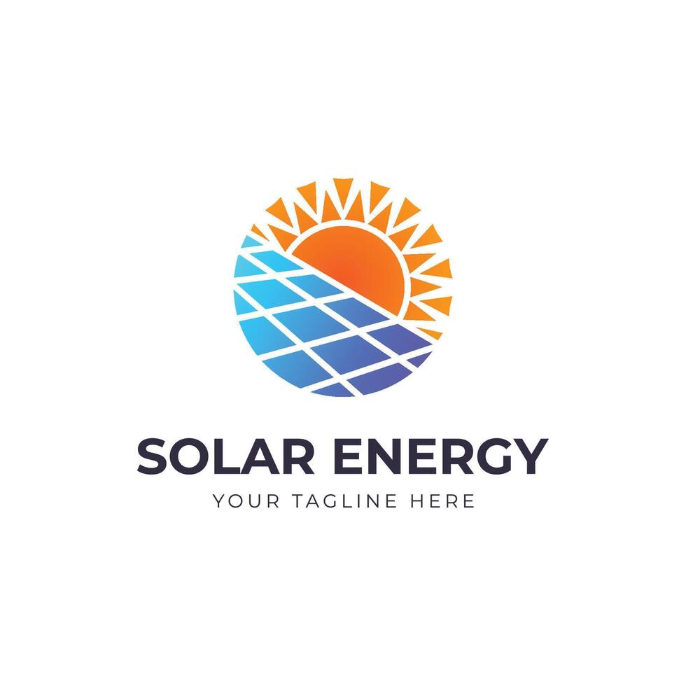 solare energia logo disegni , sole energia logo vettore