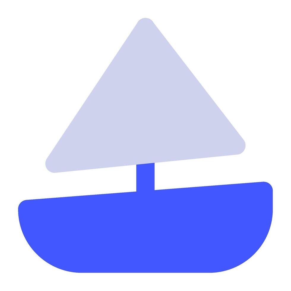 andare in barca barca icona per ragnatela, app, Infografica vettore