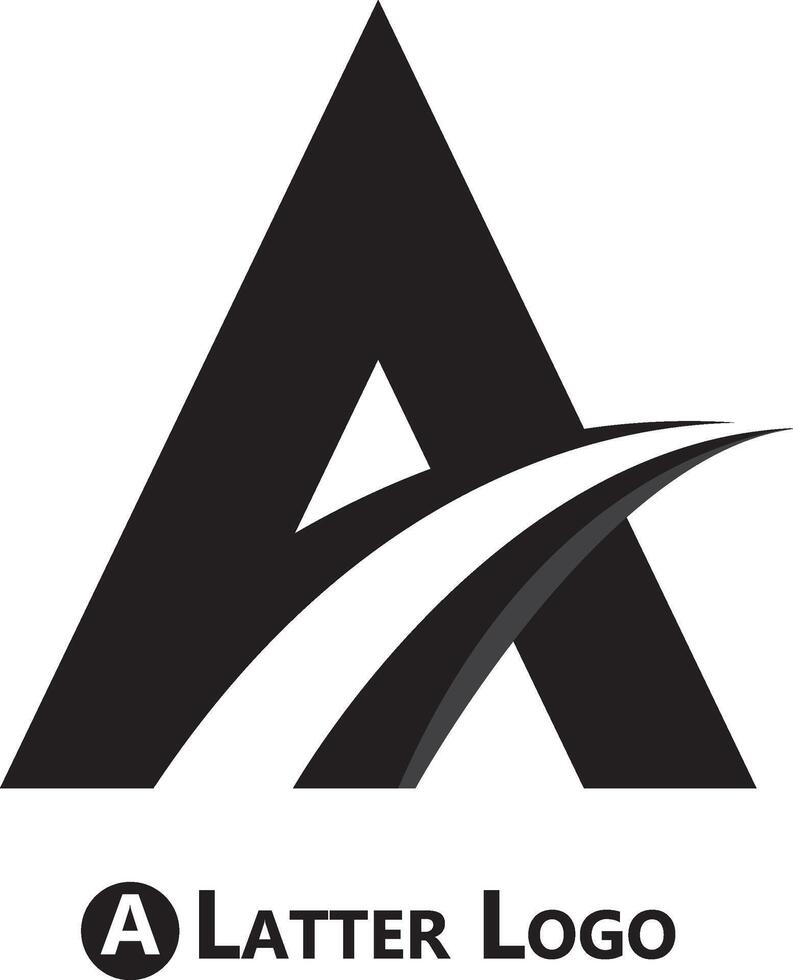 un' lettera logo design elemento vettore