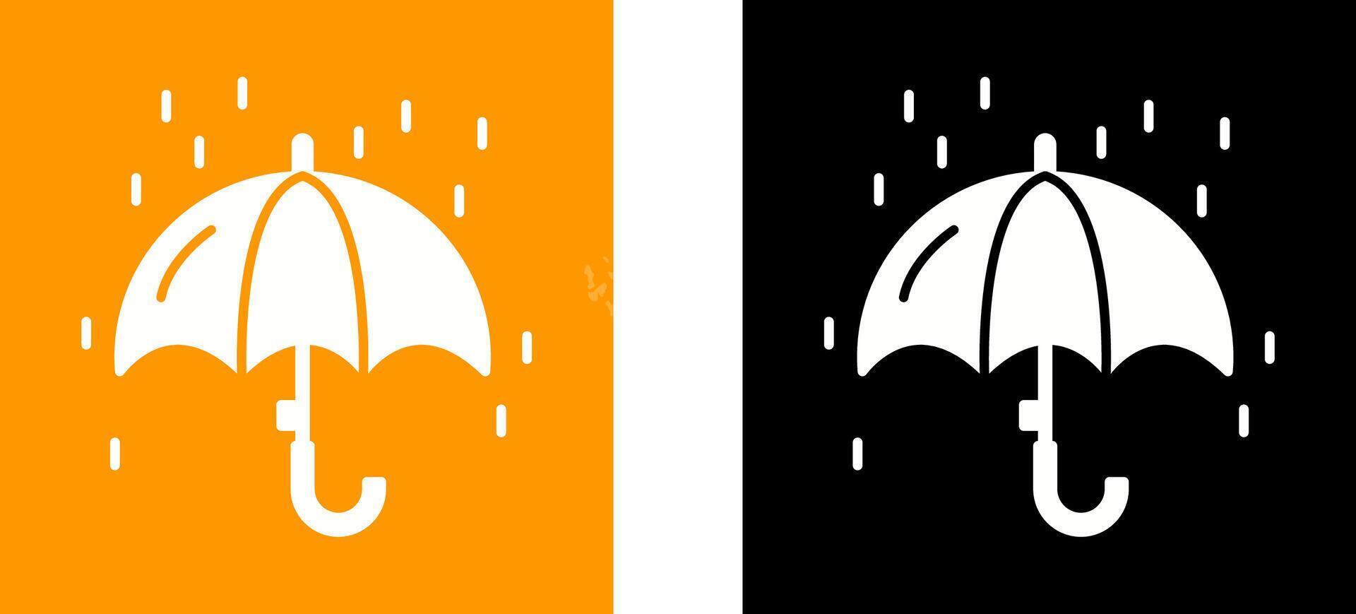 pioggia icona design vettore
