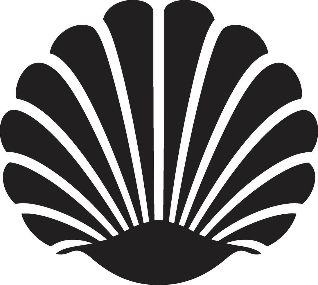 marittimo fascino svelato iconico emblema design oceano tesori rivelato logo design vettore
