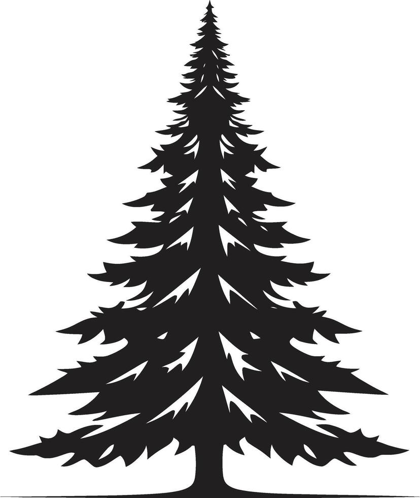inverno uccelli Paese delle meraviglie S per aviaria Natale alberi incantata sempreverde eleganza Natale albero elementi vettore