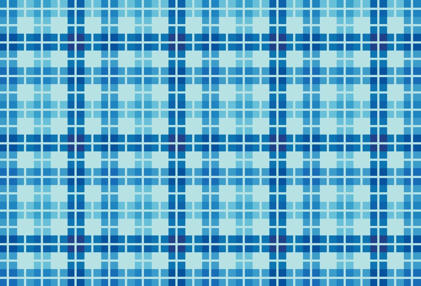 senza soluzione di continuità scacchi modello. senza soluzione di continuità scacchi modello. grossolano Vintage ▾ blu plaid tessuto struttura. astratto geometrico sfondo. tovaglia per picnic struttura. vettore
