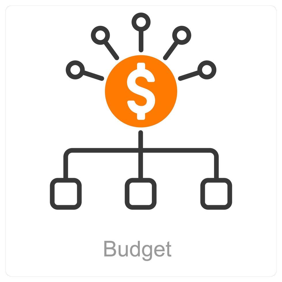 bilancio e i soldi icona concetto vettore