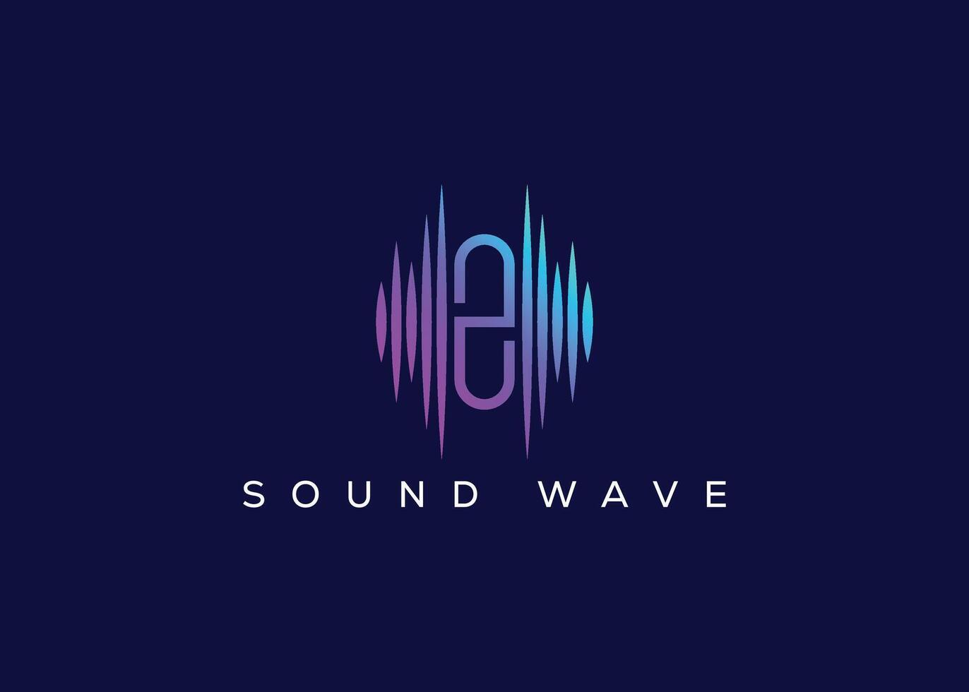 minimalista lettera z suono onda logo. moderno suono onda logo. z musica logo vettore