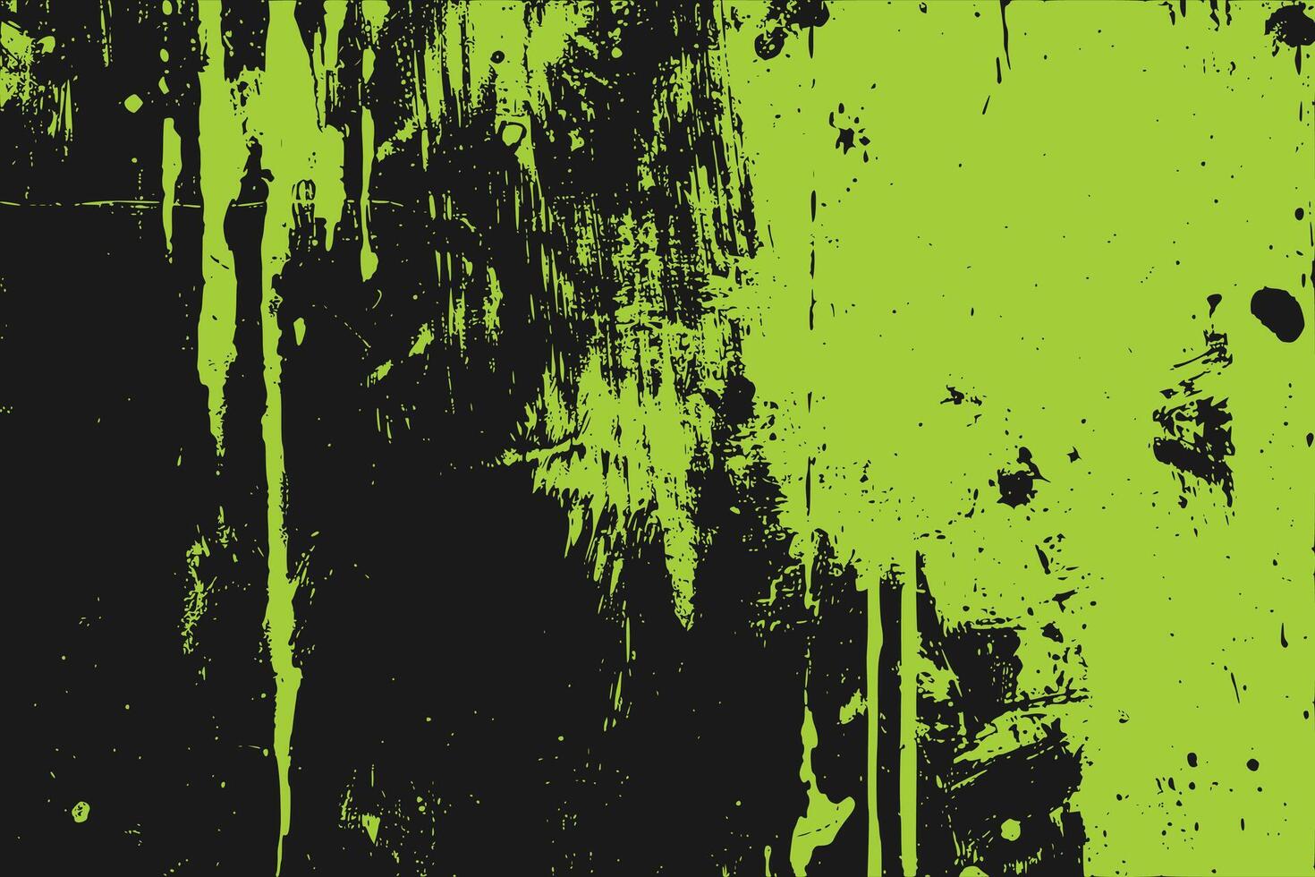 grunge struttura nero e verde illustrato sfondo vettore