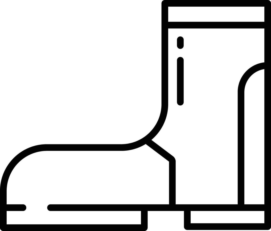 perno scarpa schema illustrazione vettore