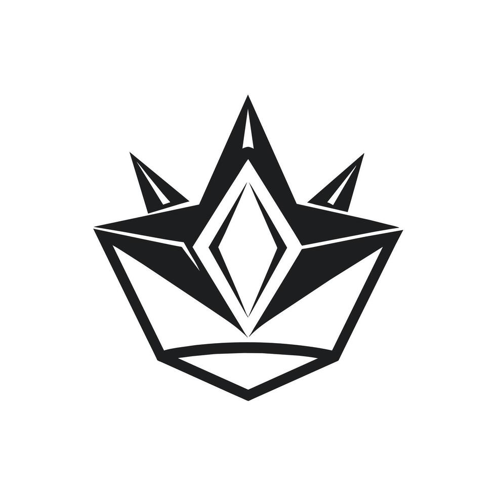 corona logo illustrazione vettore