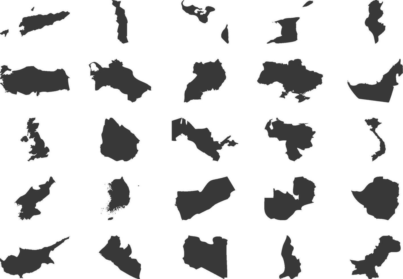 mondo mappe icona pittogramma simbolo visivo illustrazione impostato vettore