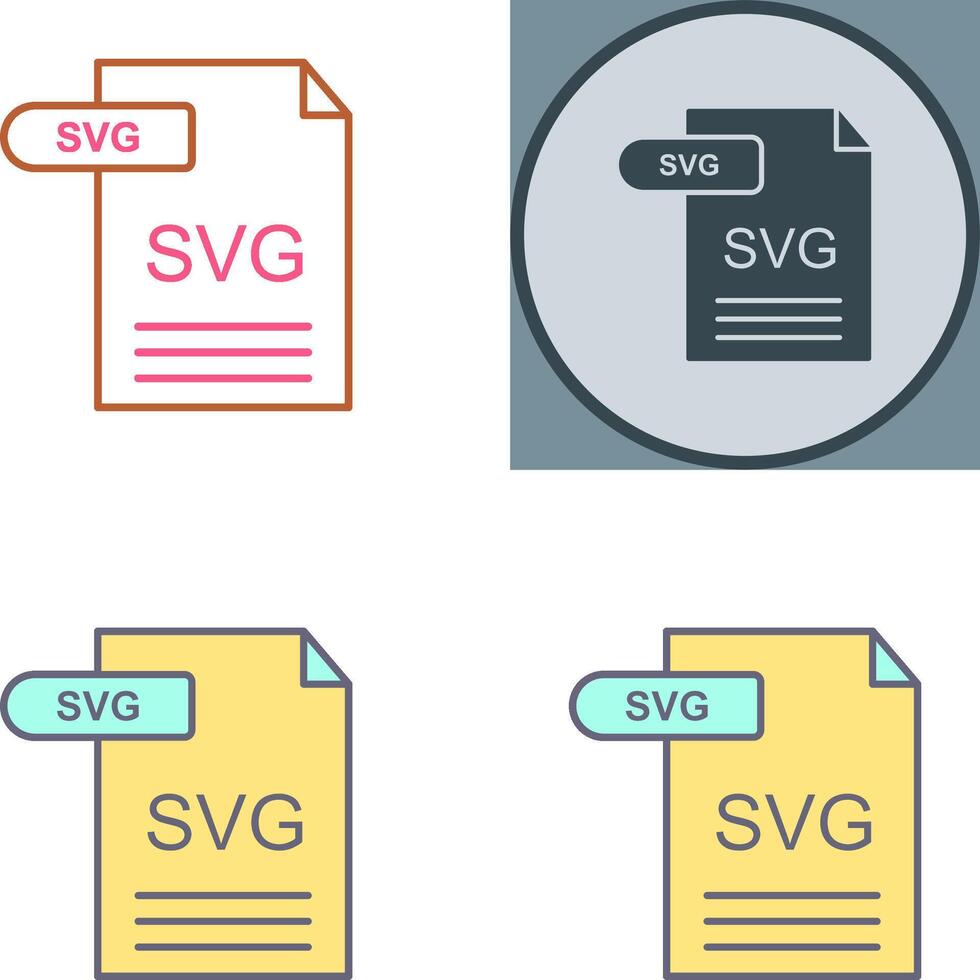 svg icona design vettore