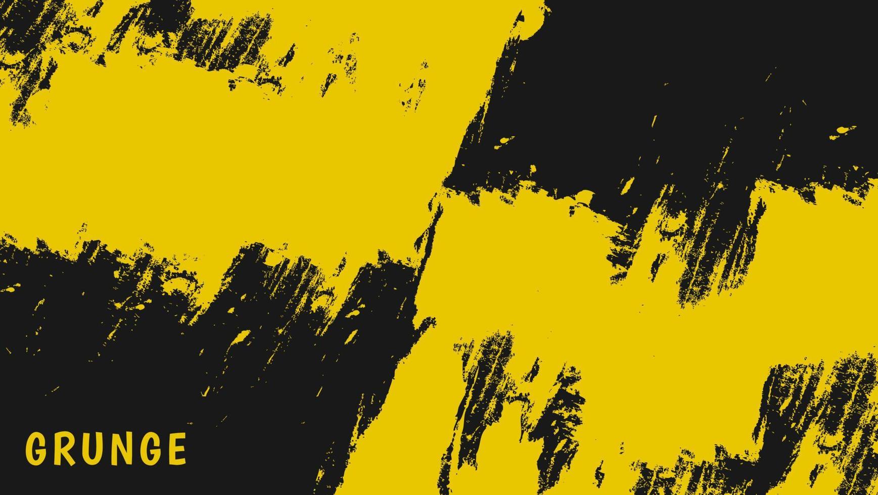 fondo di progettazione di struttura di lerciume giallo nero astratto vettore