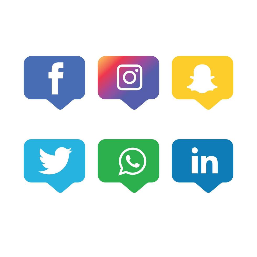 social media icone piatte tecnologia, rete. sfondo gruppo faccina sorridente vendita. condividi, mi piace, illustrazione vettoriale twitter, youtube, whatsapp, snapchat, facebook, instagram, tiktok, tok