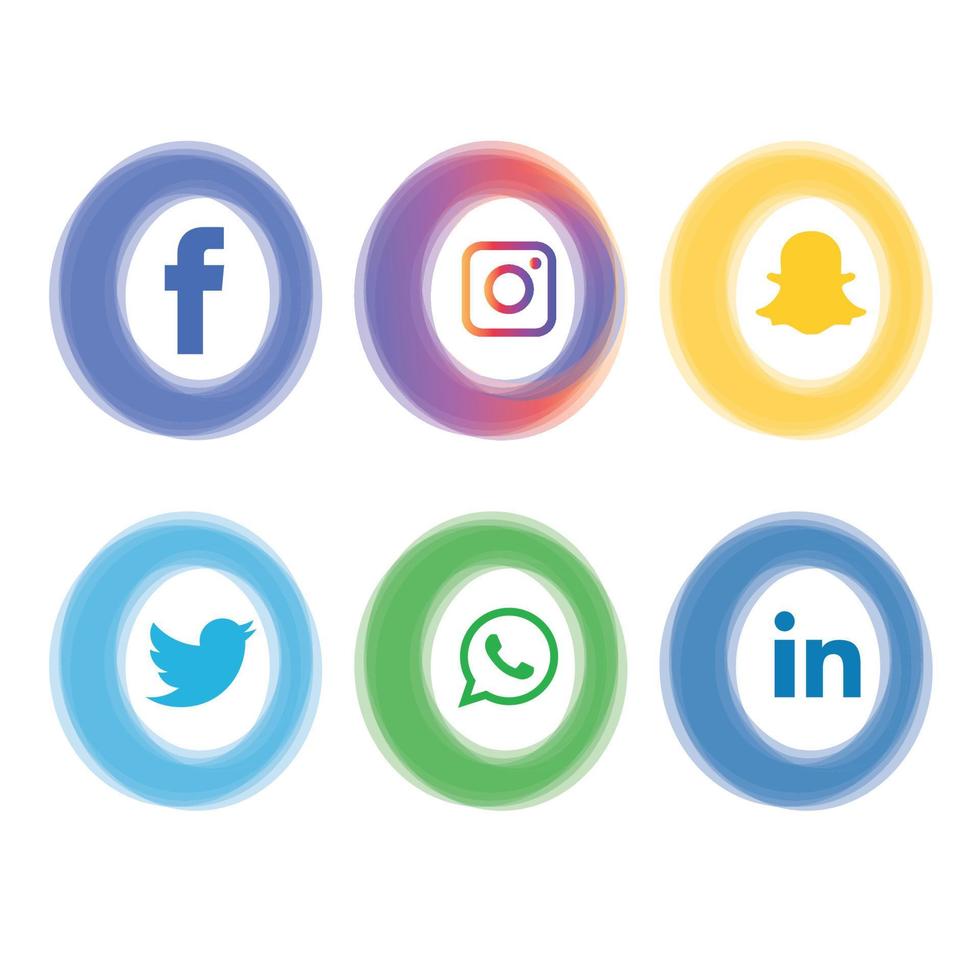 social media icone piatte tecnologia, rete. sfondo gruppo faccina sorridente vendita. condividi, mi piace, illustrazione vettoriale twitter, youtube, whatsapp, snapchat, facebook, instagram, tiktok, tok