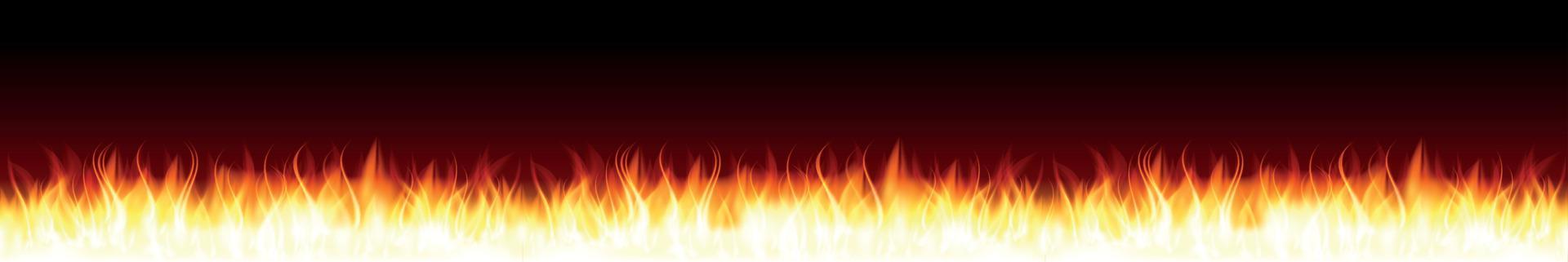fiamma ardente di fuoco. illustrazione vettoriale