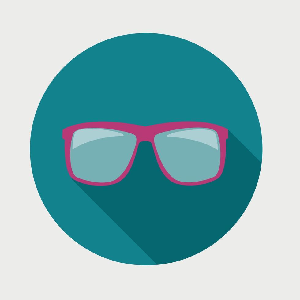illustrazione vettoriale icona occhiali da sole