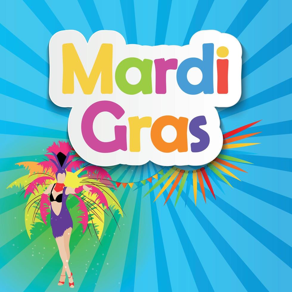 mardi gras brochure template.celebration biglietto di auguri backround. illustrazione vettoriale