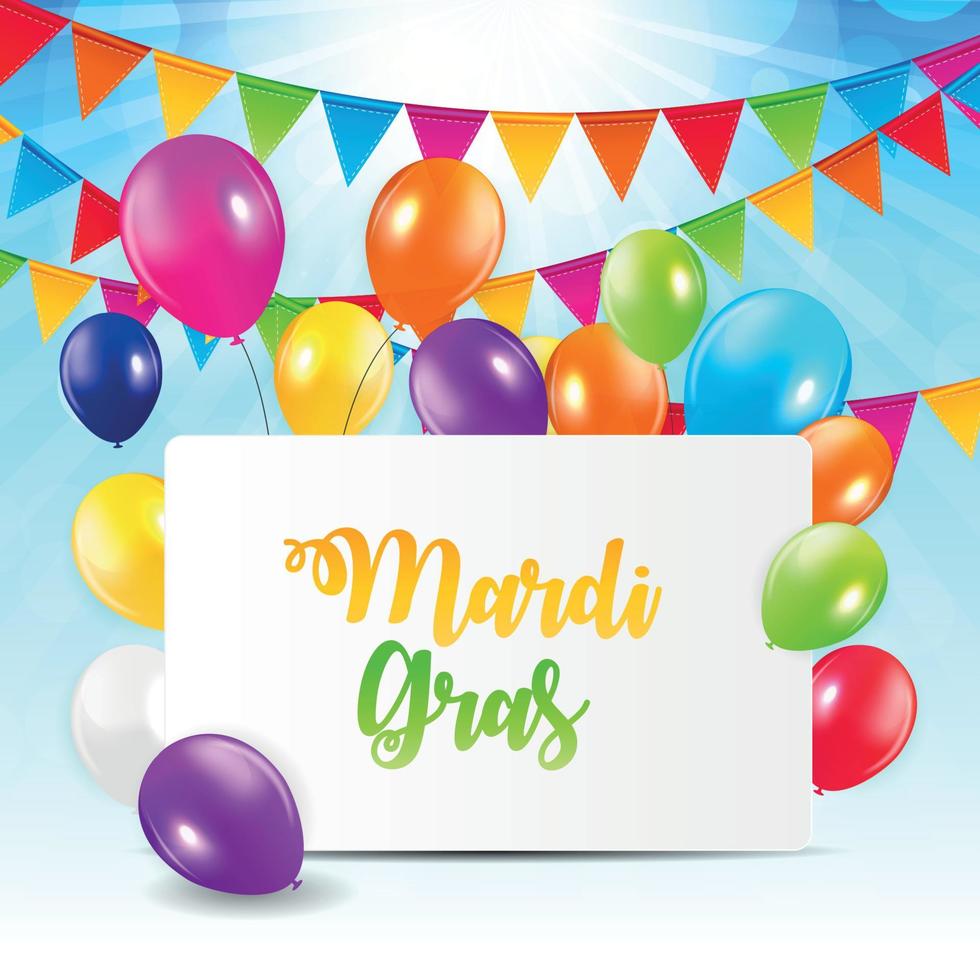 mardi gras brochure template.celebration biglietto di auguri backround. illustrazione vettoriale