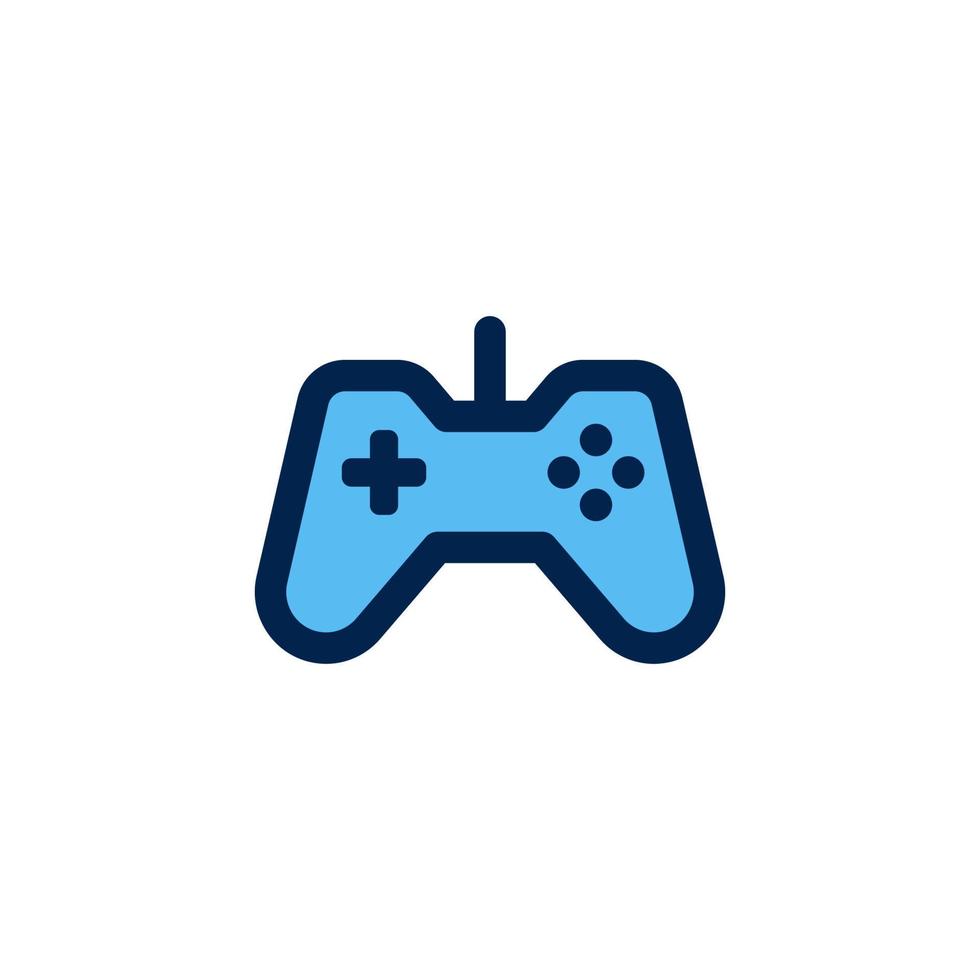 gamepad icon design vector simbolo gioco, gioco, controller, joystick per multimedia