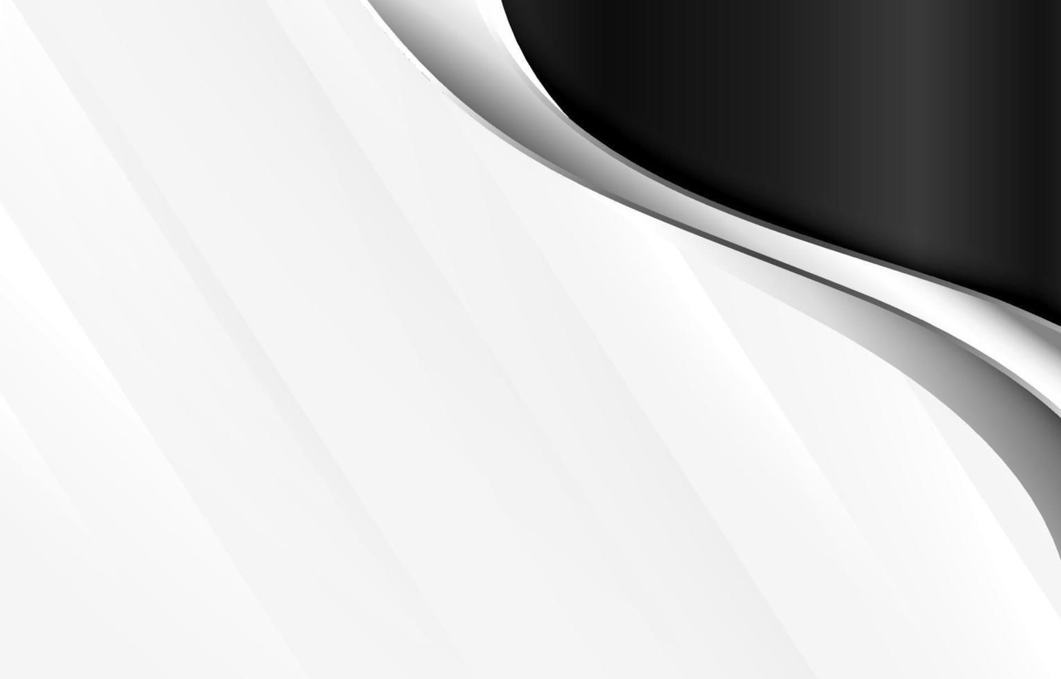 sfondo di linea bianca scintillante in elegante stile ondulato vettore