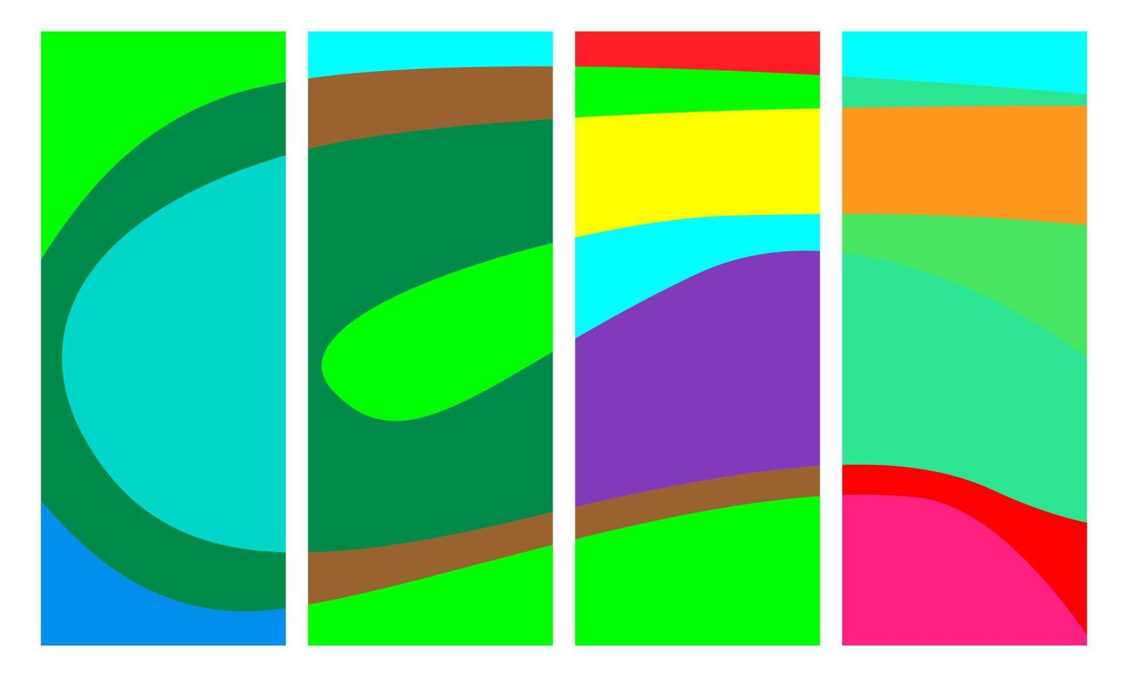 illustrazione vettoriale sfondo astratto geometrico colorato