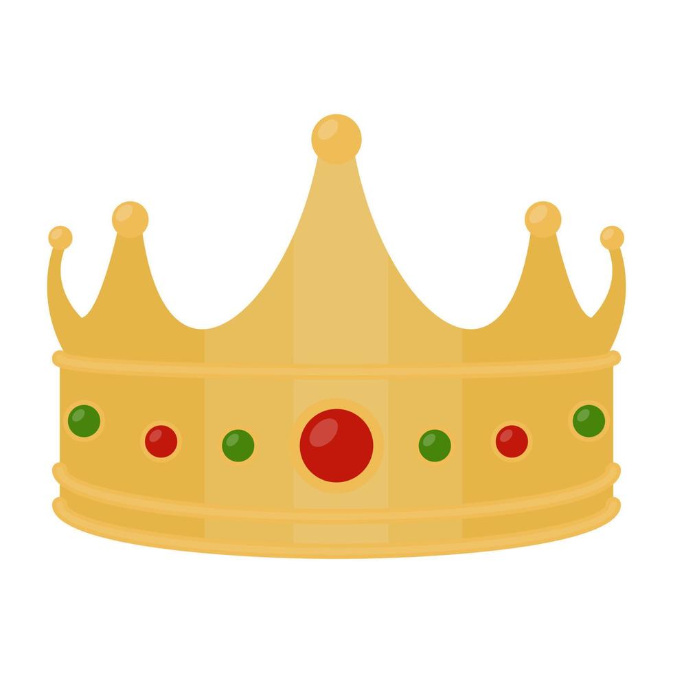 concetti della corona del re vettore