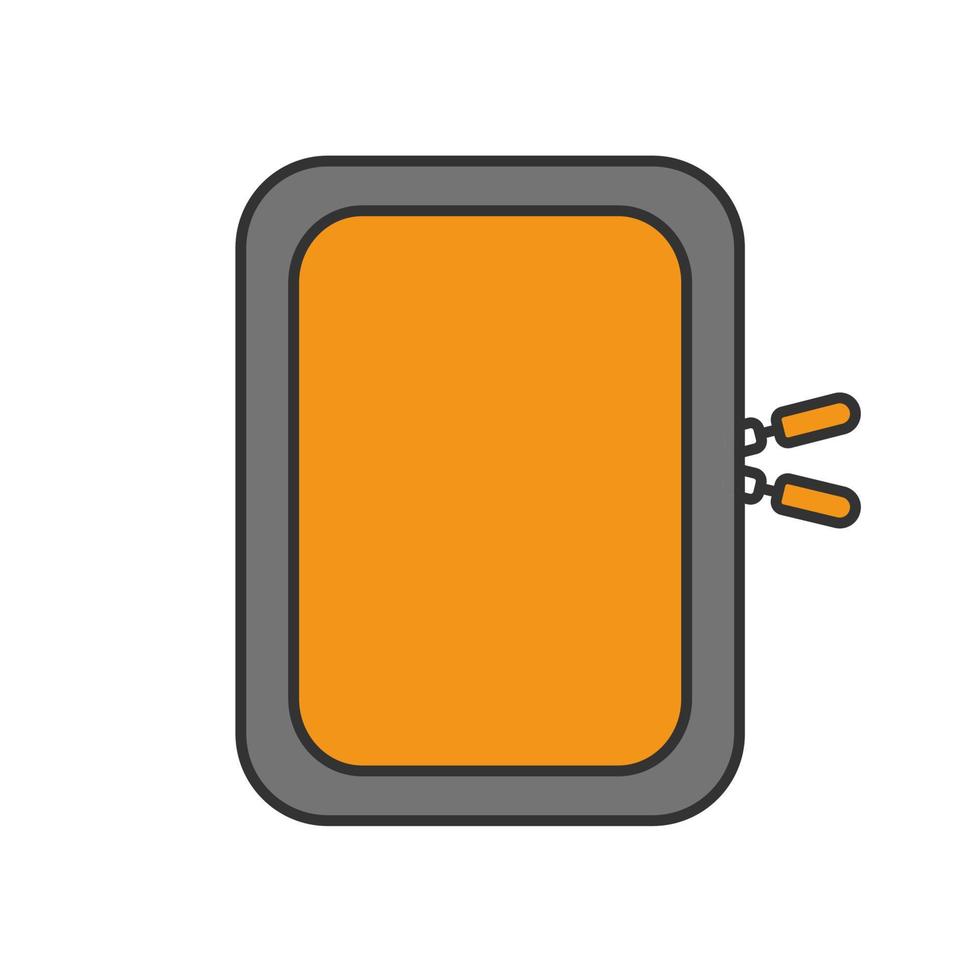 icona del colore della custodia del gadget. illustrazione vettoriale isolato