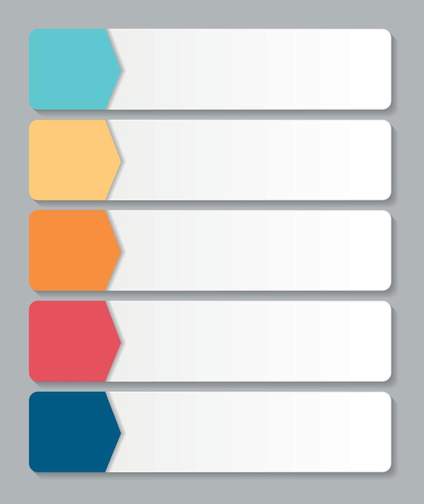 elementi di design infografico per la tua illustrazione vettoriale aziendale