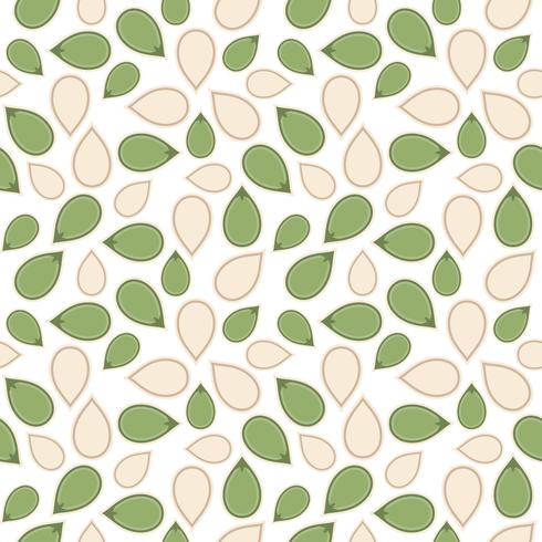 seamless pattern di semi di zucca per carta da parati o carta da imballaggio vettore