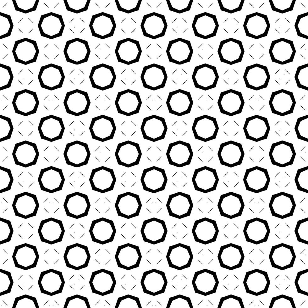 trama del modello di superficie in bianco e nero. bw disegno grafico ornamentale. ornamenti a mosaico. modello di modello. vettore