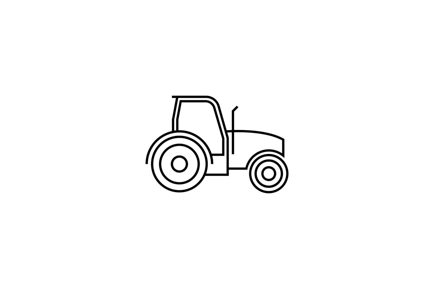 modello di logo di fattoria, illustrazione vettoriale di design agricolo