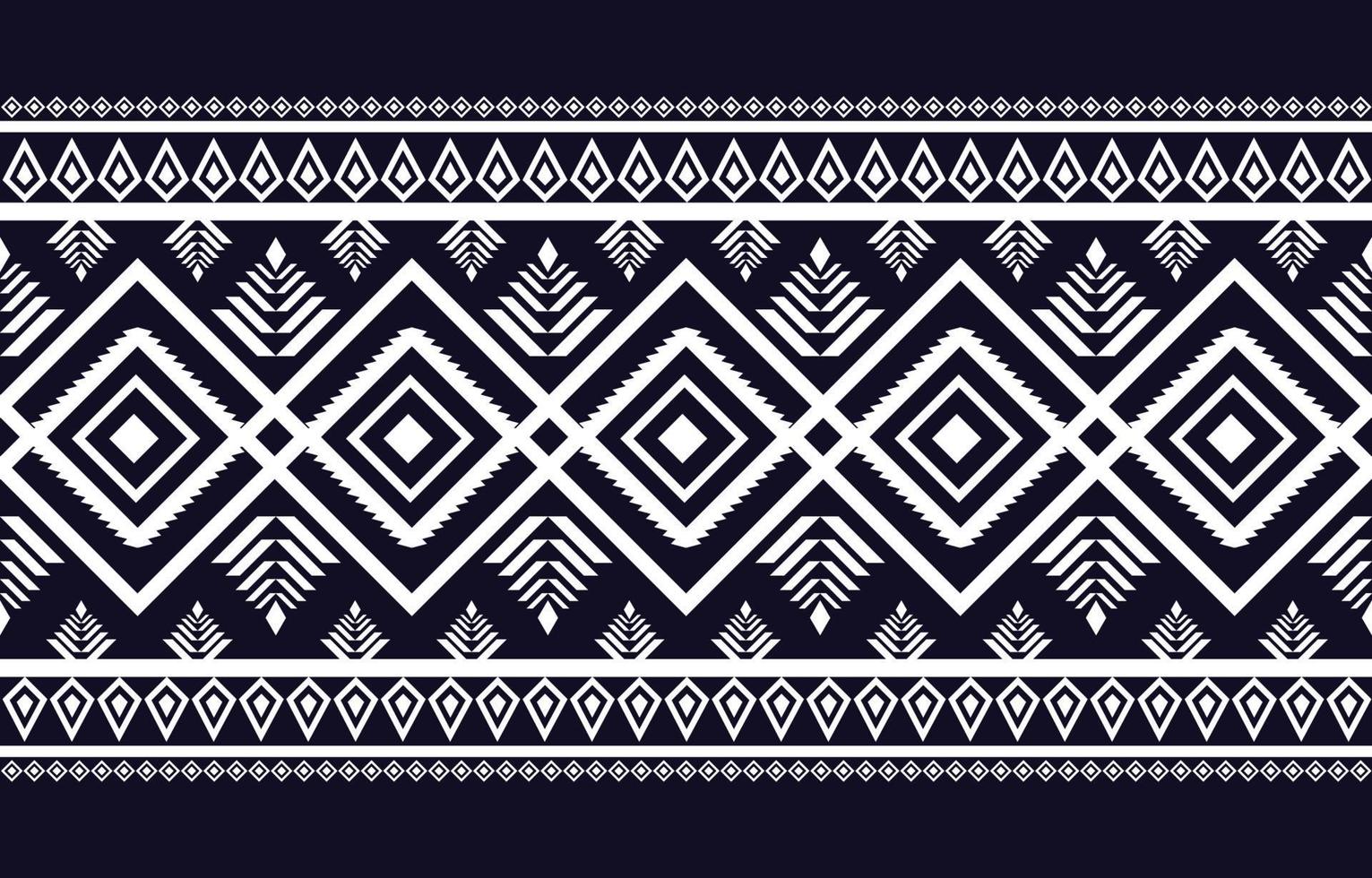 disegno geometrico etnico astratto senza soluzione di continuità in stile nativo disegni per sfondi, sfondi, tappeti, involucri, tessuti, batik, illustrazione vettoriale tessili