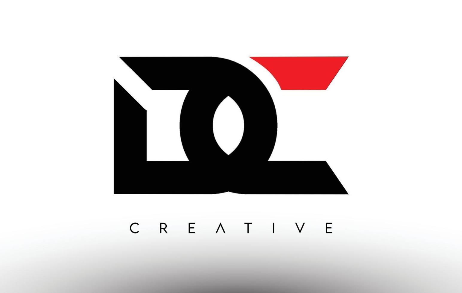 design del logo della lettera moderna creativa dc. dc icona lettere logo vector