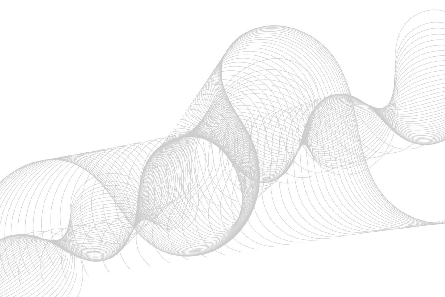 elemento onda astratta per il design. equalizzatore digitale della traccia di frequenza. vettore