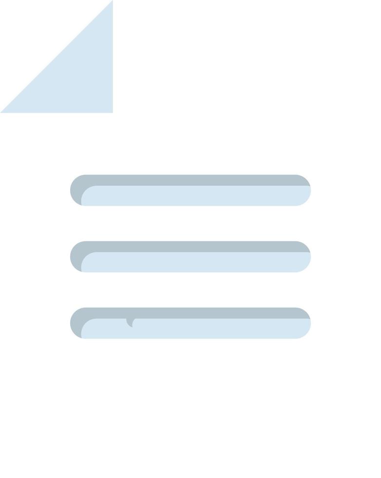 icona piatta del file di dati vettore