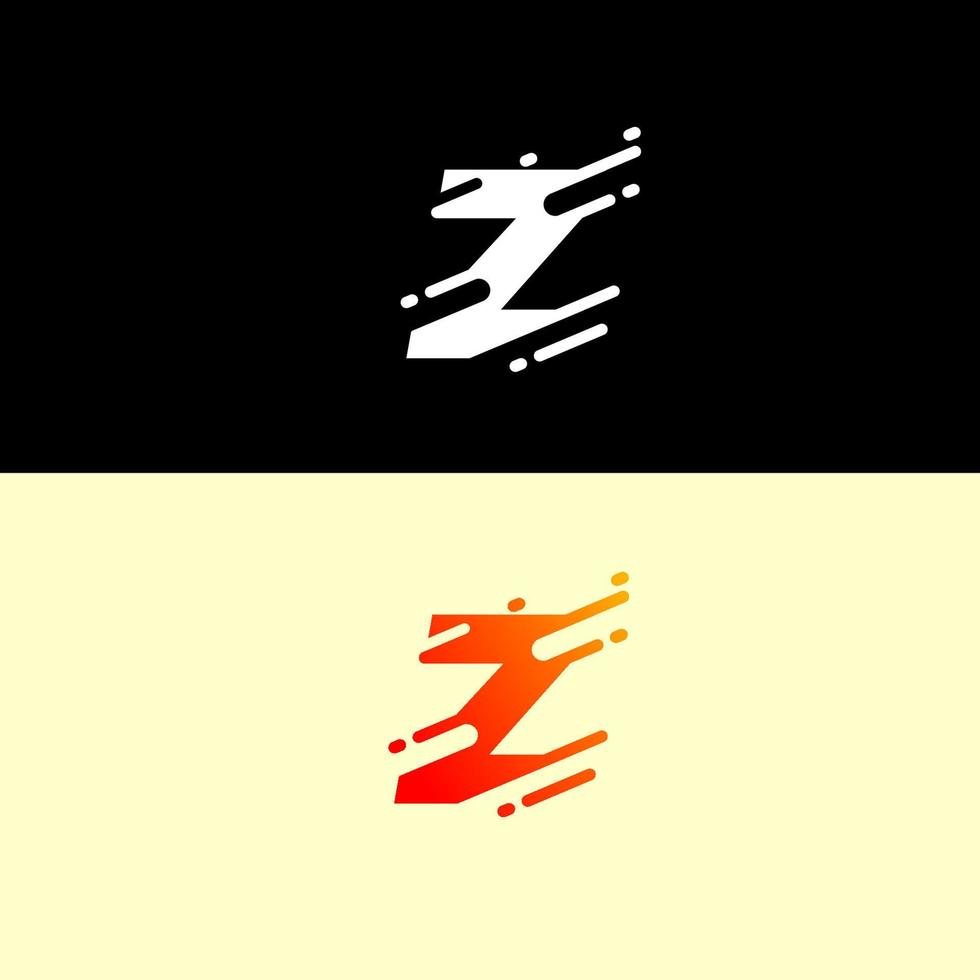 modello di progettazione logo alfabeto astratto. carattere insolito vettoriale dinamico. fuoco ad alta velocità