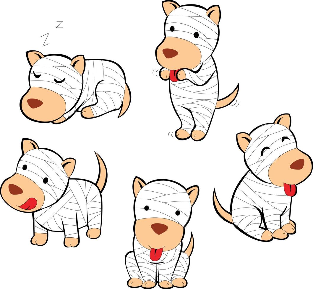 cane animale vettore cartone animato