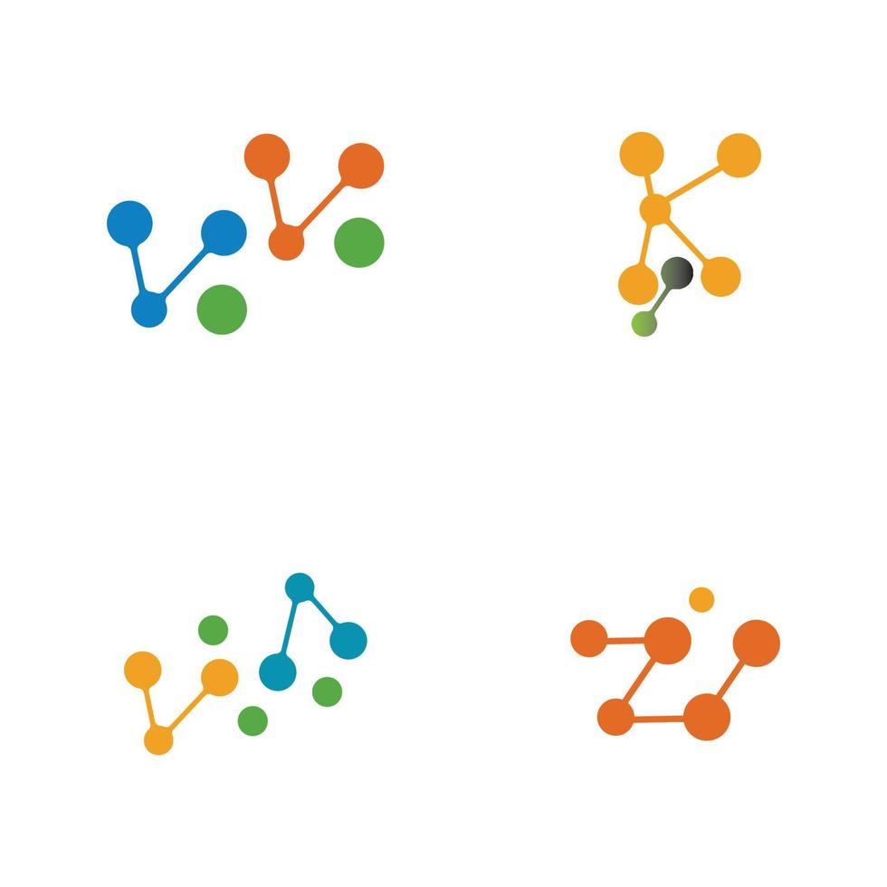 disegno dell'illustrazione vettoriale della molecola