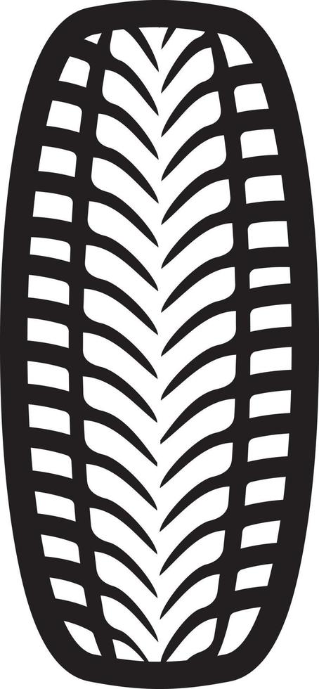 icona di pneumatici per auto vettore