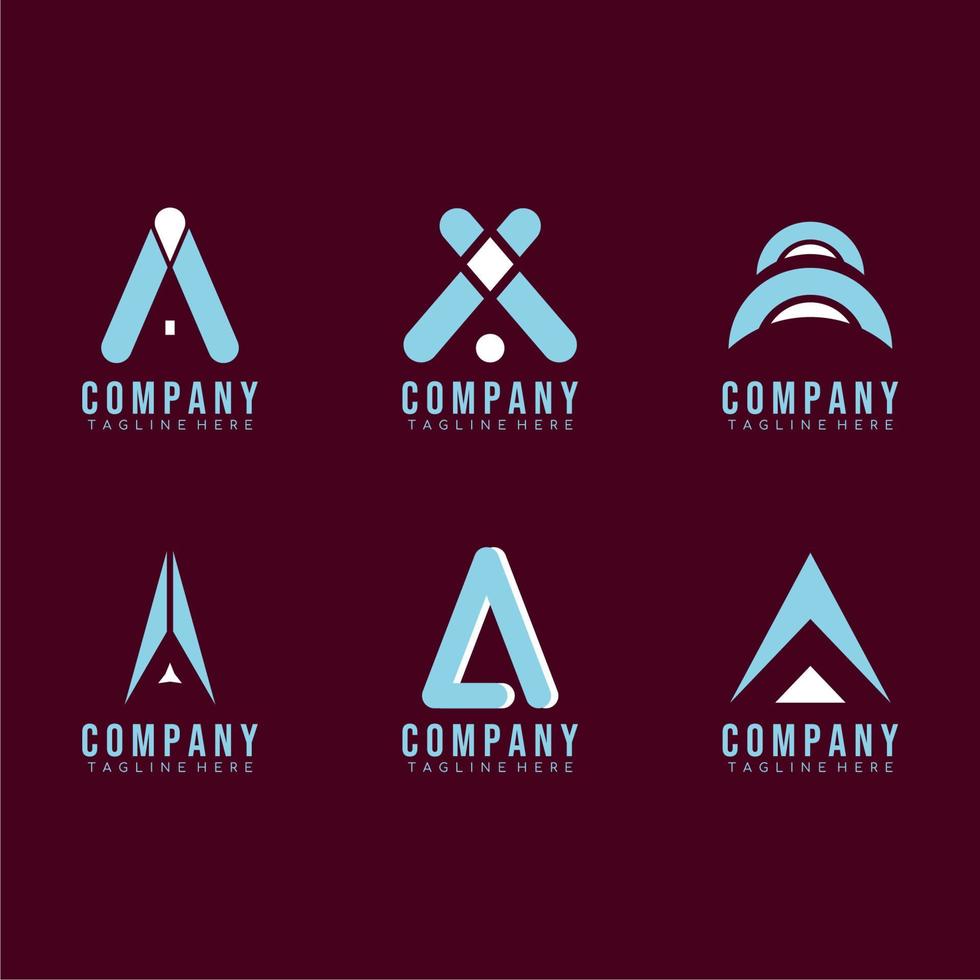 lettera di sollecito un design del logo. illustrazione vettoriale