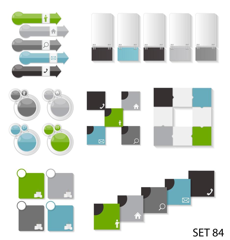 modelli di infografica per illustrazione vettoriale di affari.