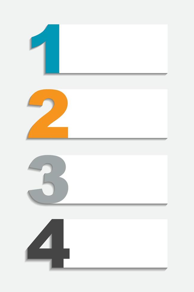 modelli di infografica per illustrazione vettoriale di affari. eps10