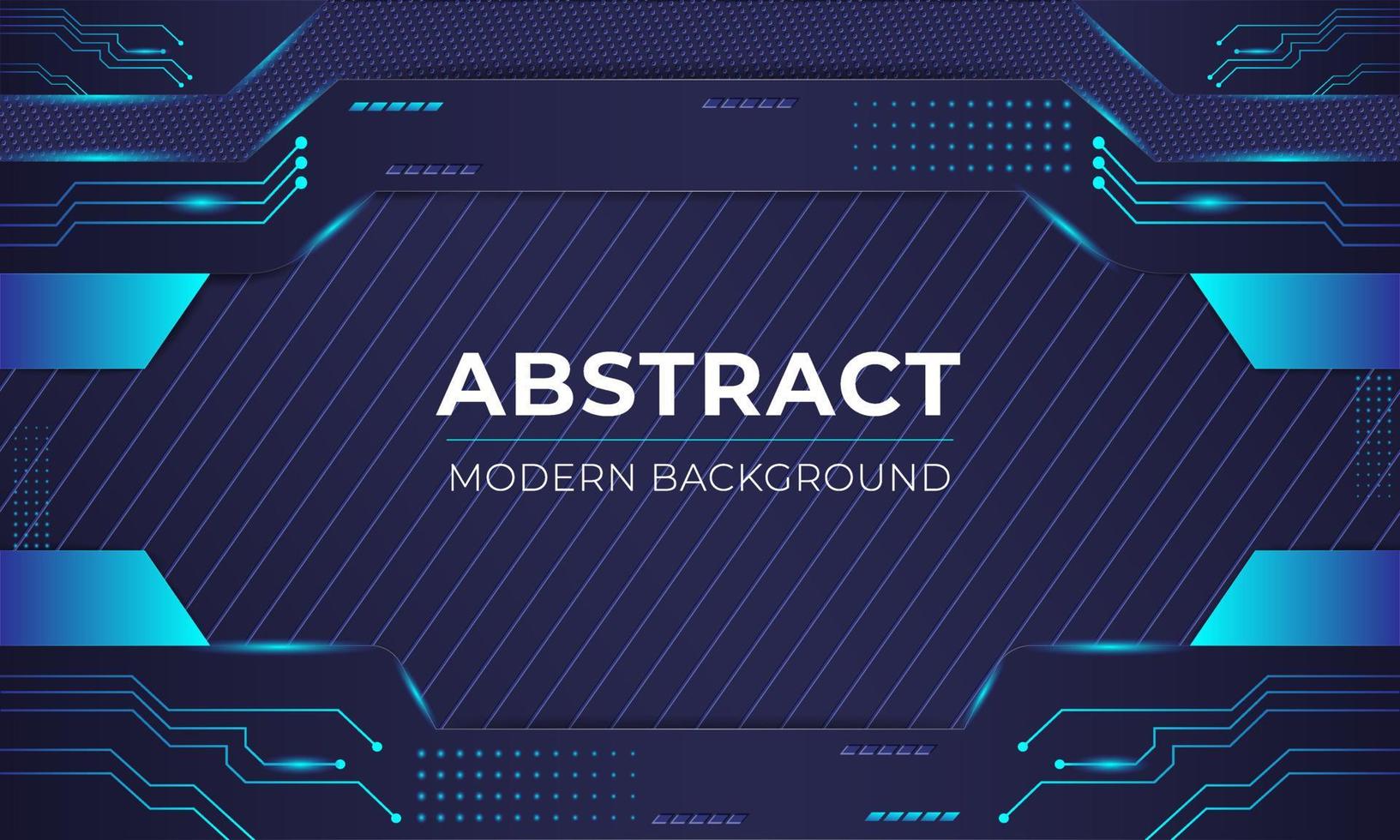 moderno astratto sfondo tecnologico diagramma delle linee del circuito in colore blu vettore premium