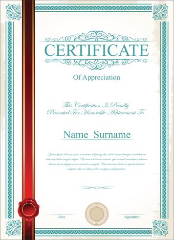 Certificato vettore