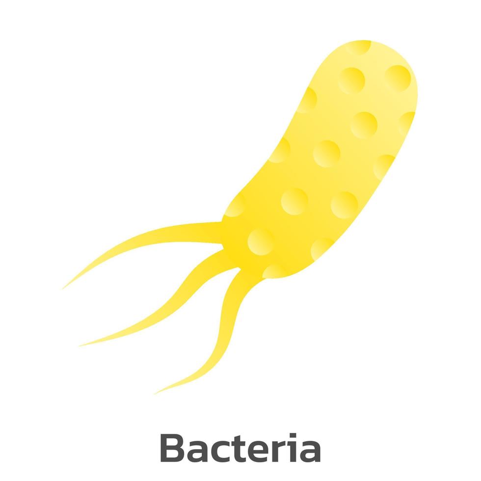 cartone animato vettore di virus e batteri.