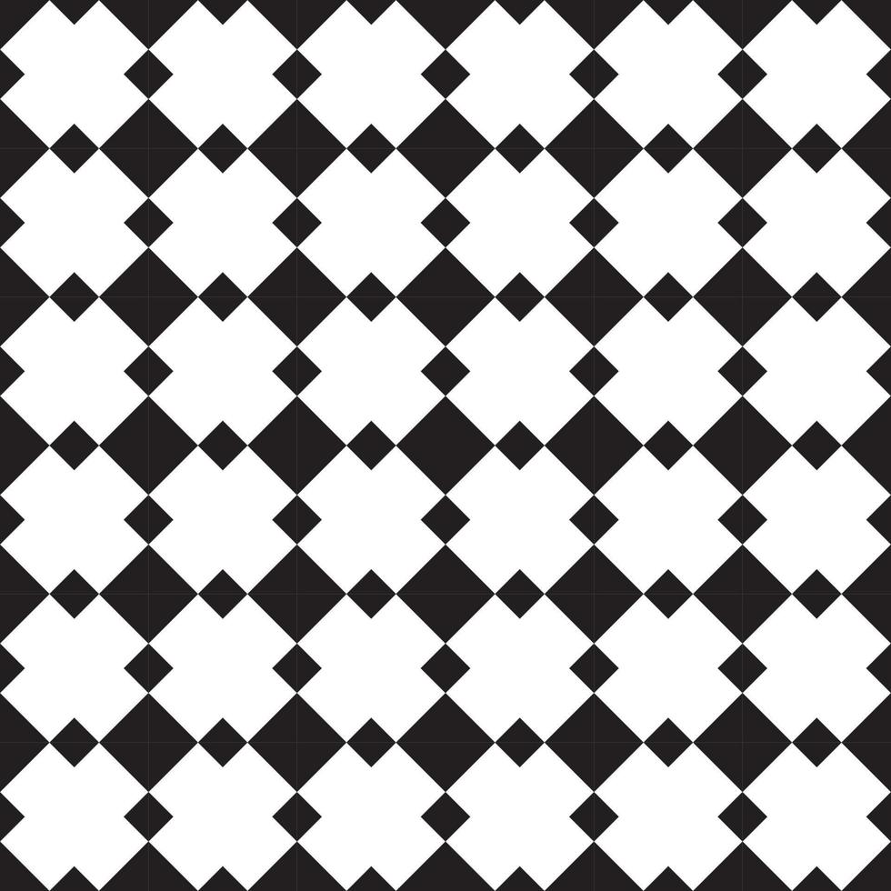 linea di griglia di vettore senza cuciture a forma di diamante. semplice grafica in bianco e nero.